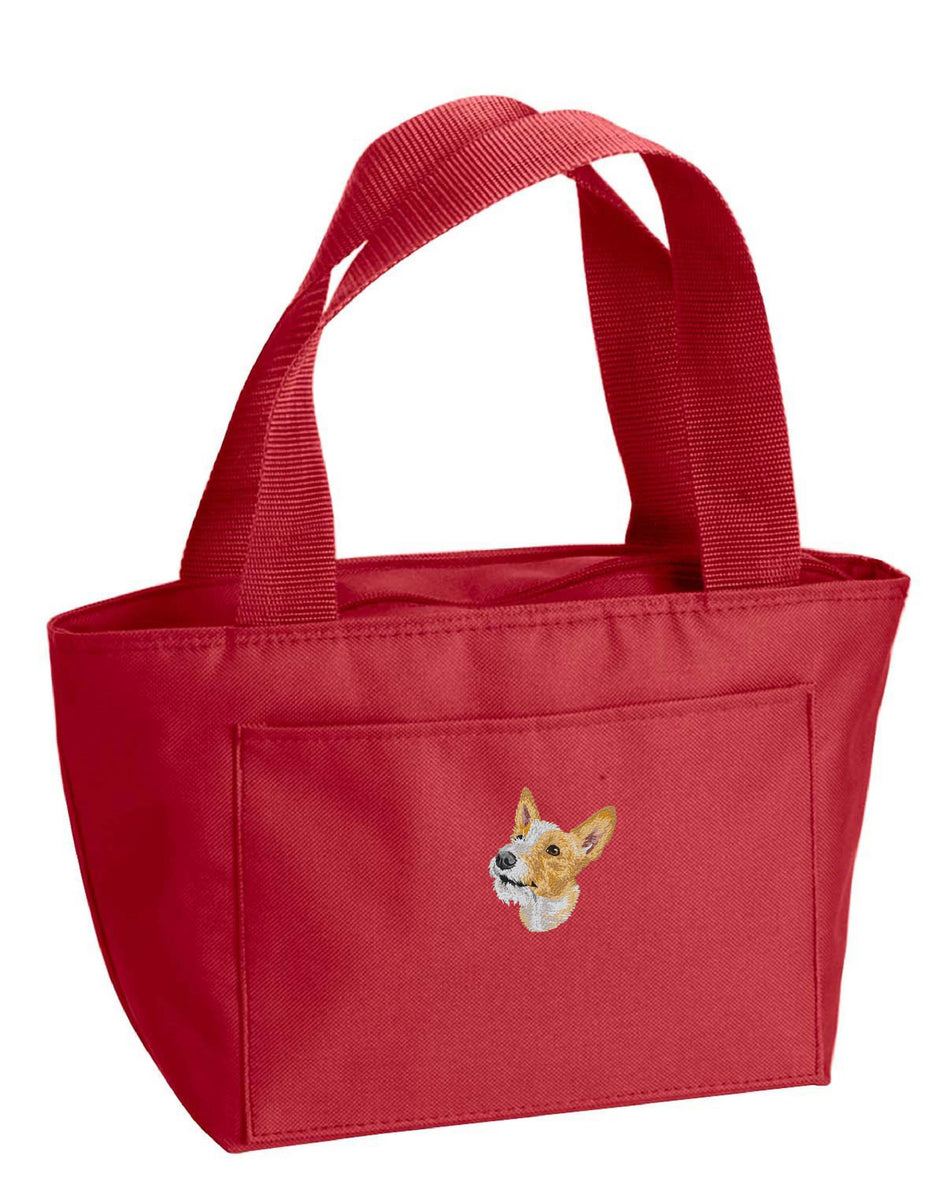 Portuguese Podengo Embroidered Insulated Lunch Tote