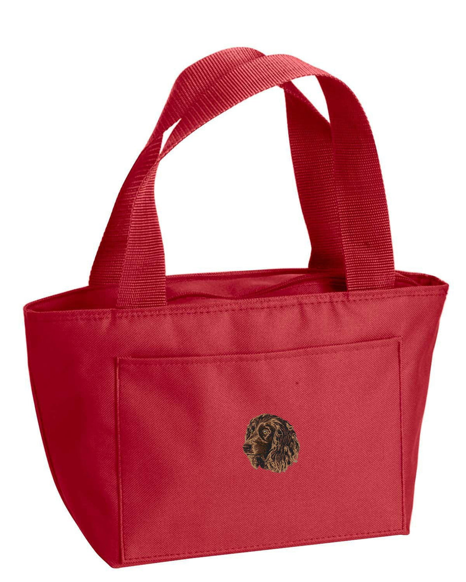 Boykin Spaniel Embroidered Insulated Lunch Tote