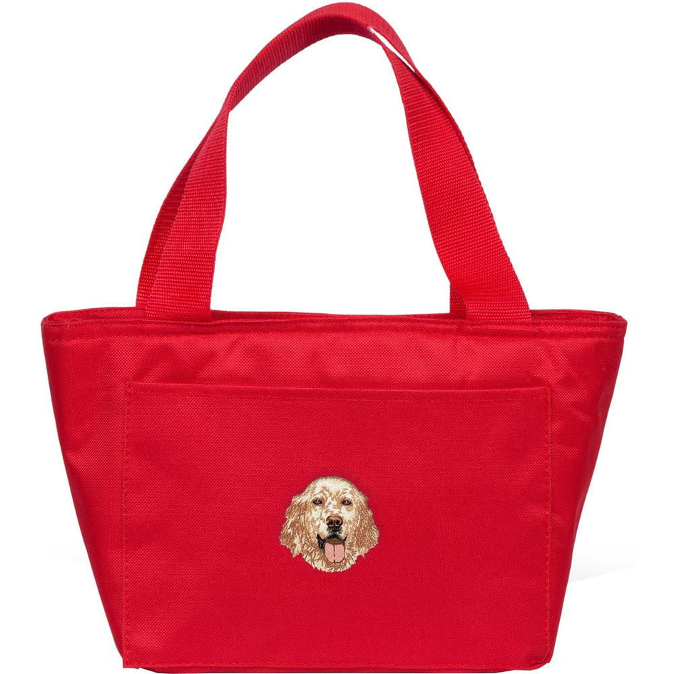 English Setter Embroidered Insulated Lunch Tote