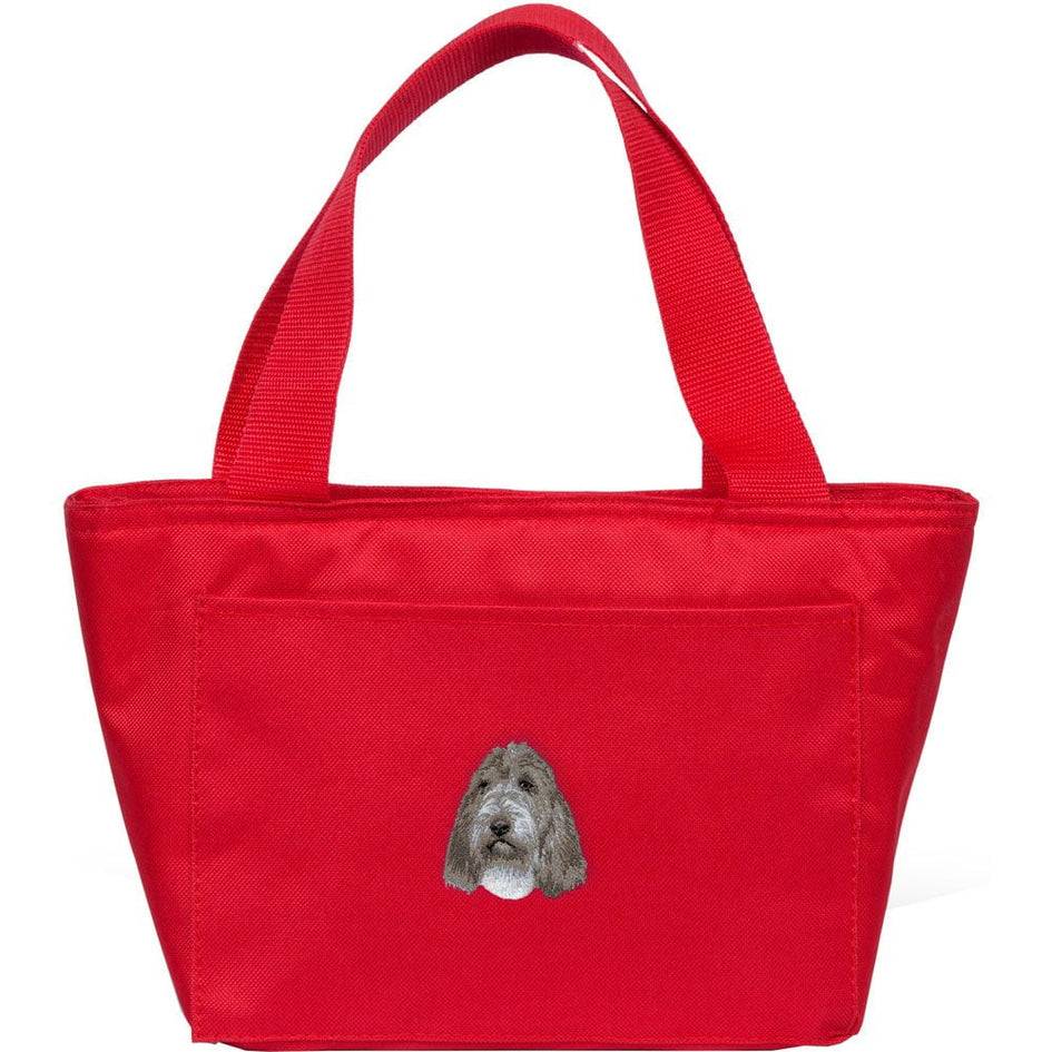Petit Basset Griffon Vendeen Embroidered Insulated Lunch Tote