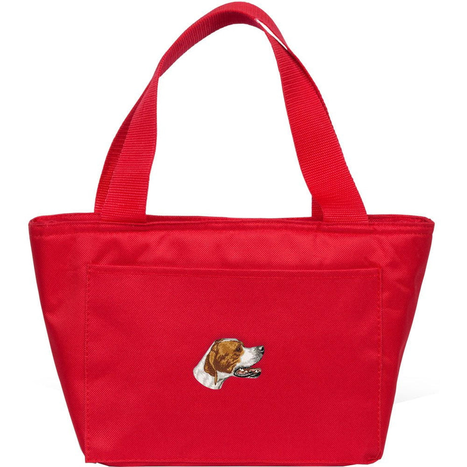 Pointer Embroidered Insulated Lunch Tote