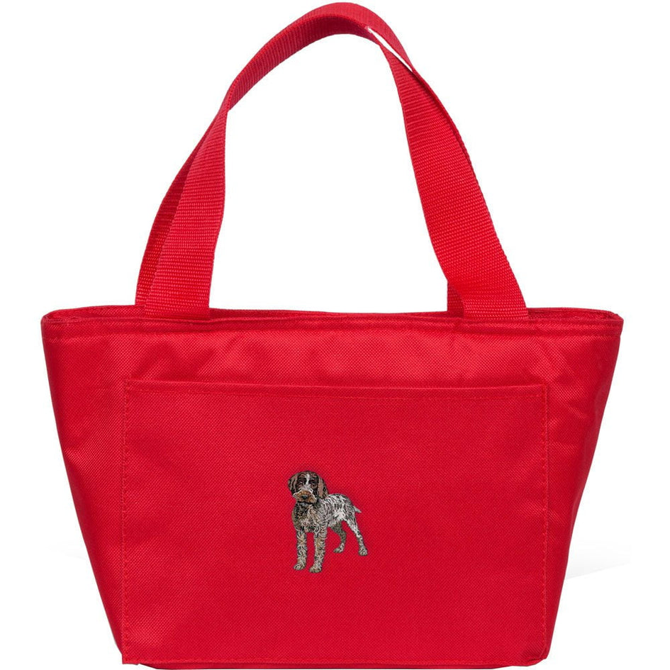 Wirehaired Pointing Griffon Embroidered Insulated Lunch Tote