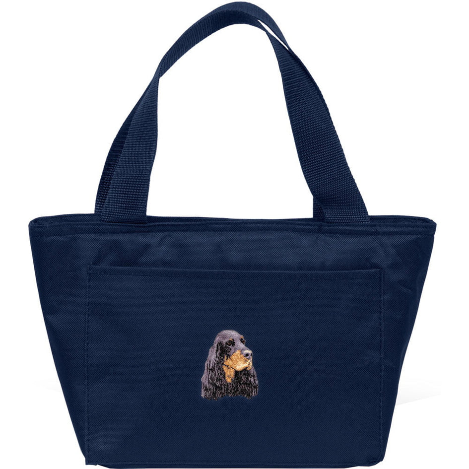 Gordon Setter Embroidered Insulated Lunch Tote