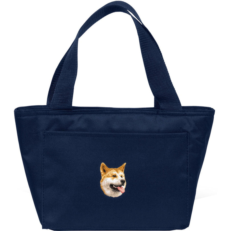 Shiba Inu Embroidered Insulated Lunch Tote