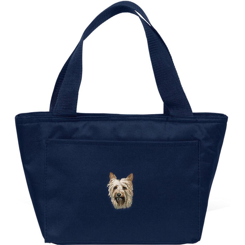 Silky Terrier Embroidered Insulated Lunch Tote