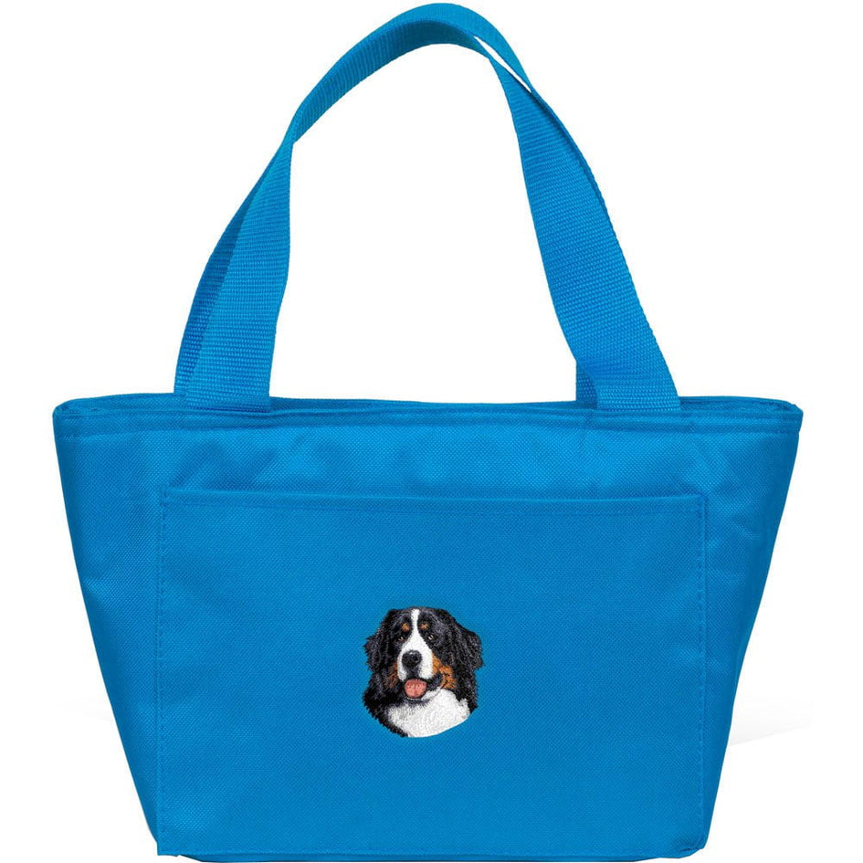 Bernese Mountain Dog Embroidered Insulated Lunch Tote