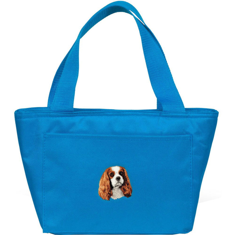 Cavalier King Charles Spaniel Embroidered Insulated Lunch Tote