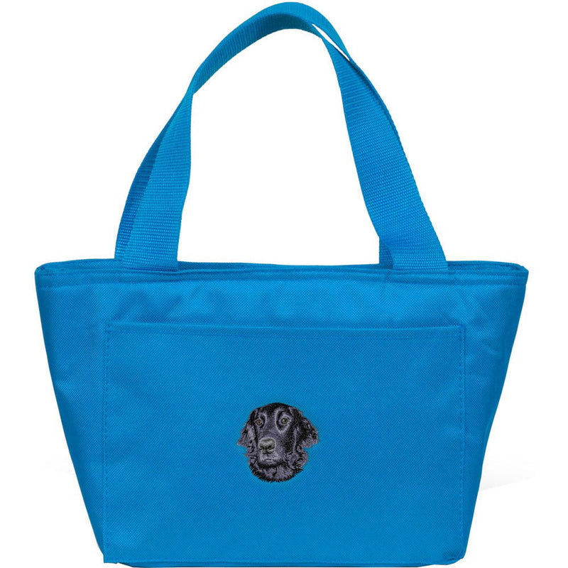Flat-Coated Retriever Embroidered Insulated Lunch Tote