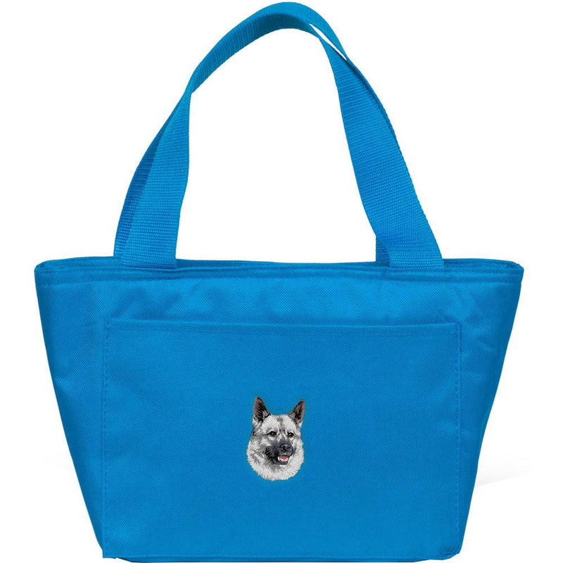 Norwegian Elkhound Embroidered Insulated Lunch Tote