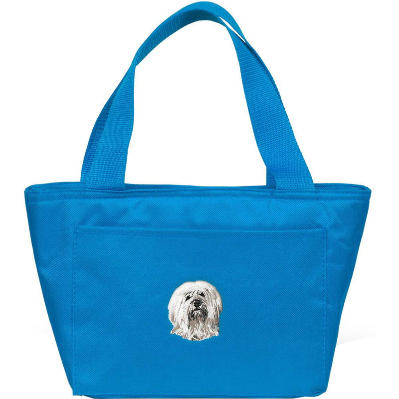 Tibetan Terrier Embroidered Insulated Lunch Tote