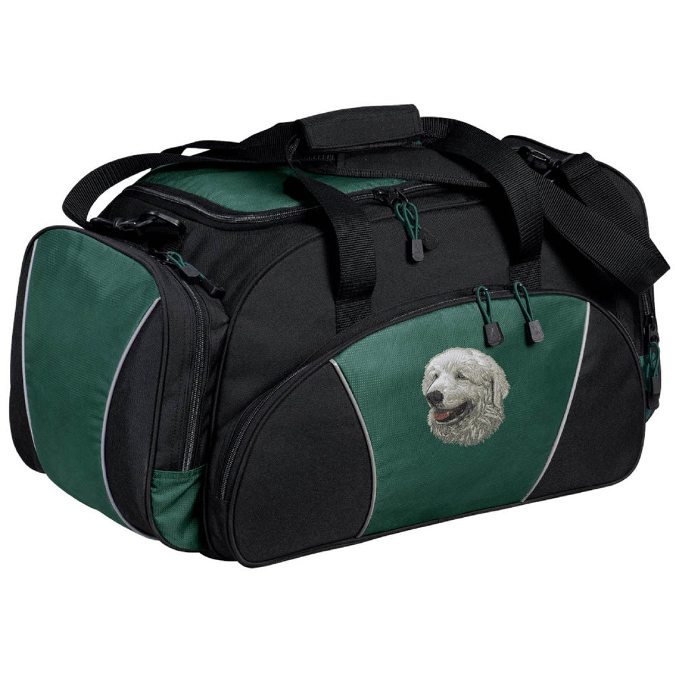 Kuvasz Embroidered Duffel Bags