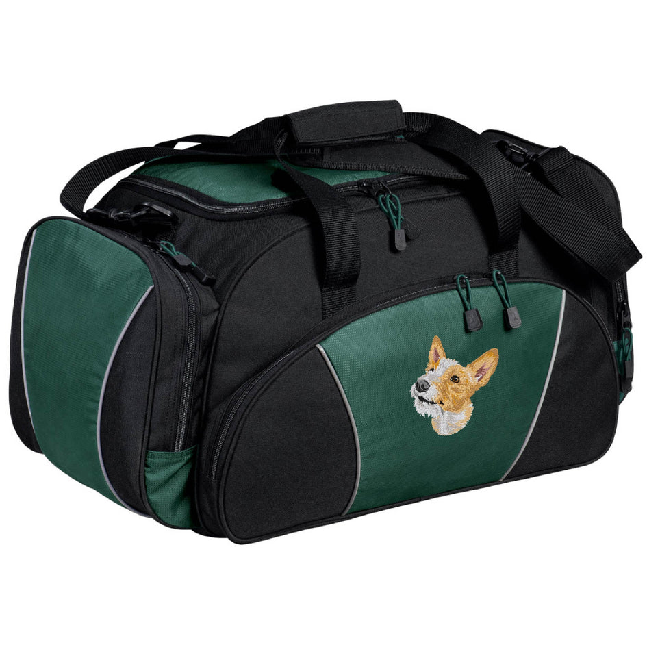 Portuguese Podengo Embroidered Duffel Bags