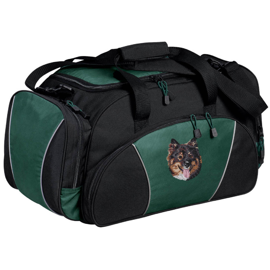 Finnish Lapphund Embroidered Duffel Bags