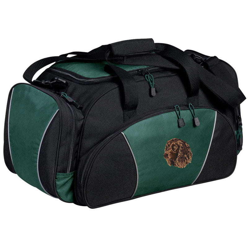 Boykin Spaniel Embroidered Duffel Bags