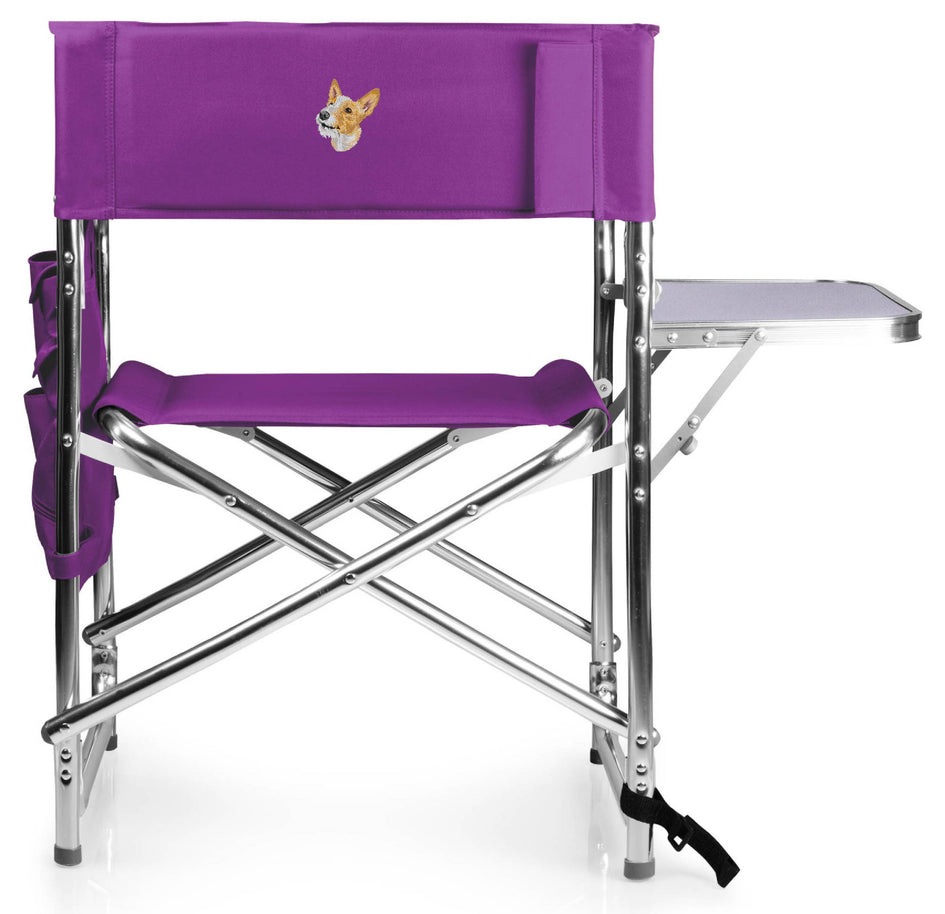 Portuguese Podengo Embroidered Sports Chair