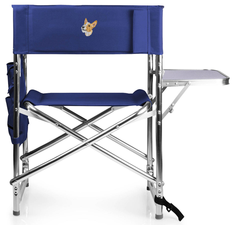 Portuguese Podengo Embroidered Sports Chair