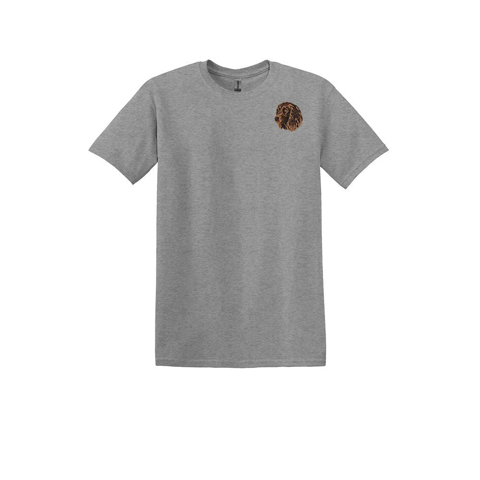 Boykin Spaniel Embroidered Mens T-Shirts