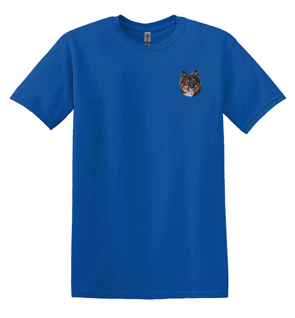 Finnish Lapphund Embroidered Mens T-Shirts