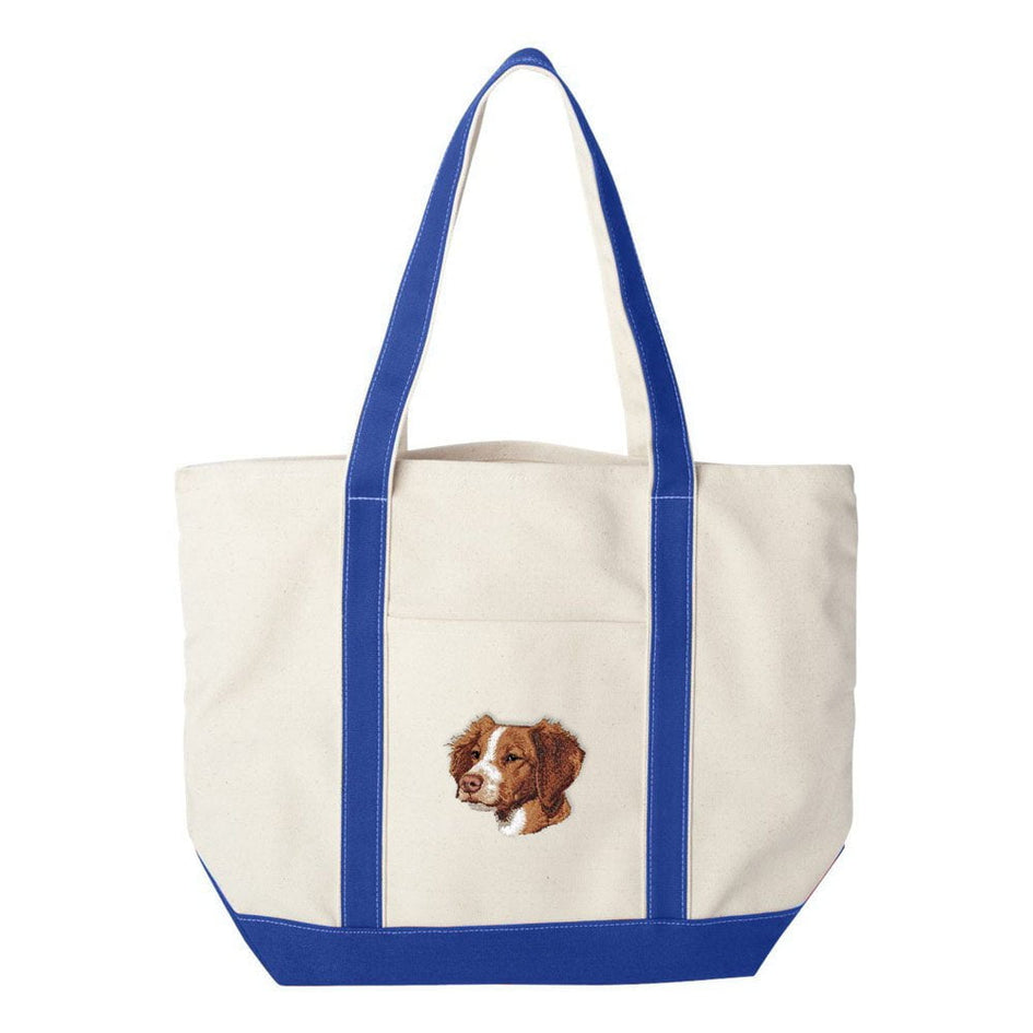 Brittany Embroidered Tote Bag