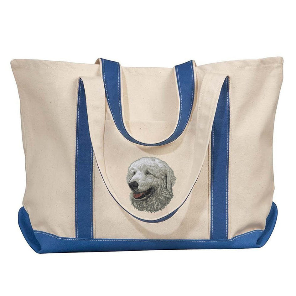 Kuvasz Embroidered Tote Bag