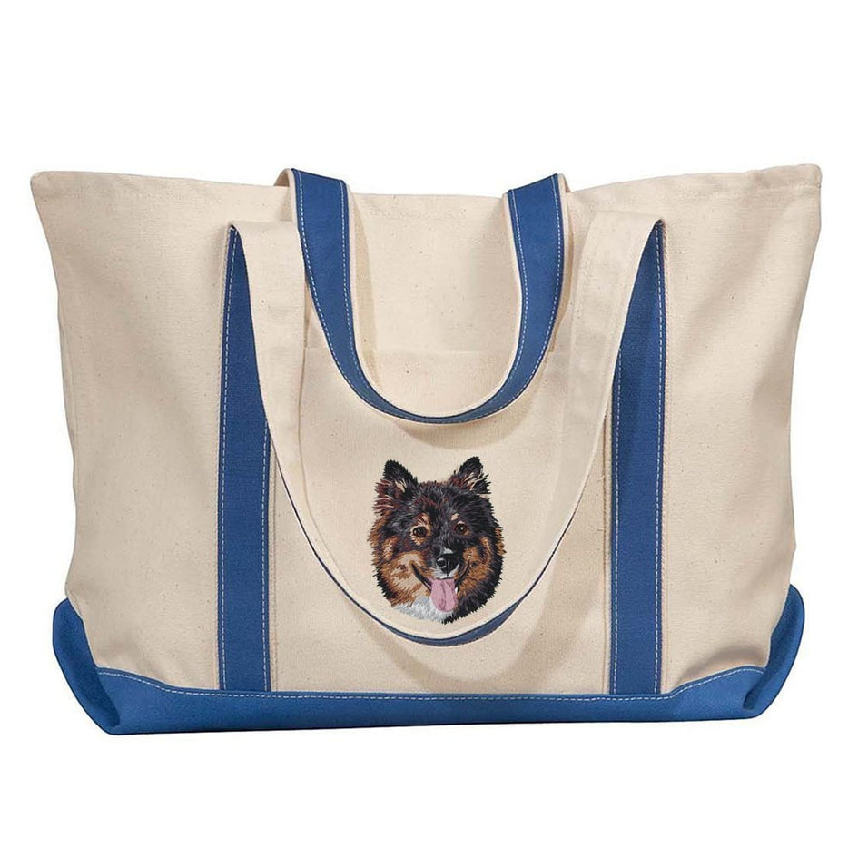 Finnish Lapphund Embroidered Tote Bag