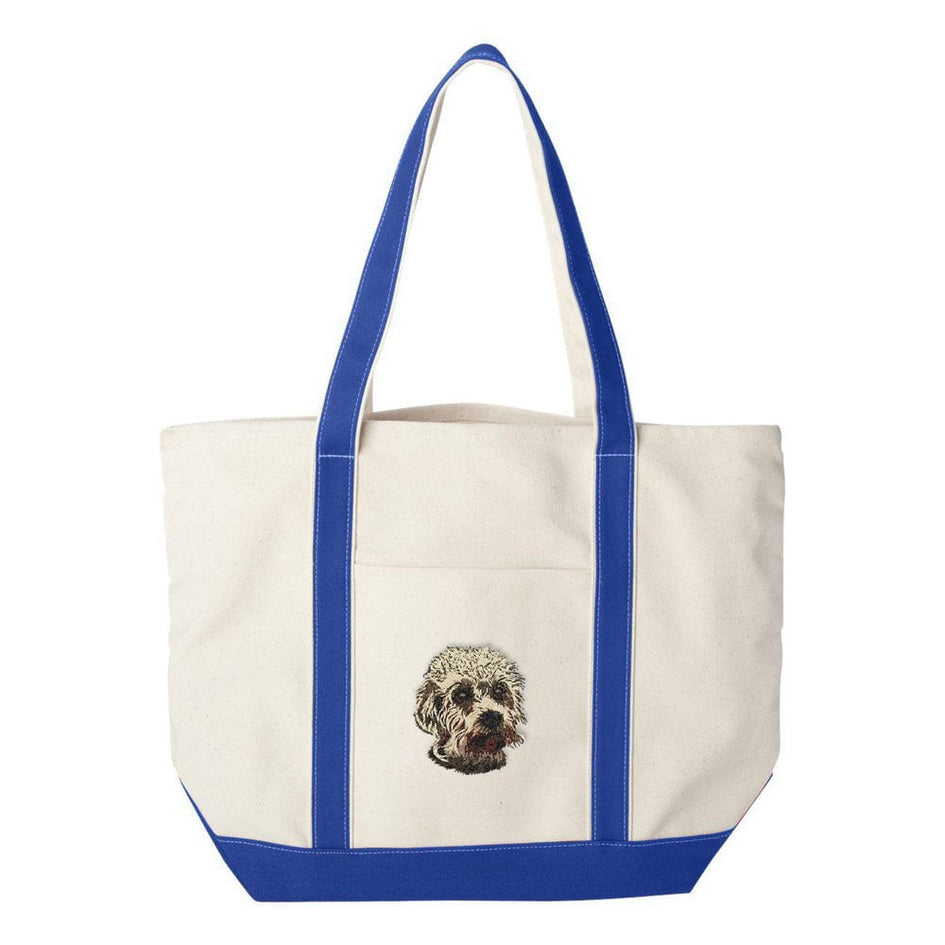 Dandie Dinmont Terrier Embroidered Tote Bag