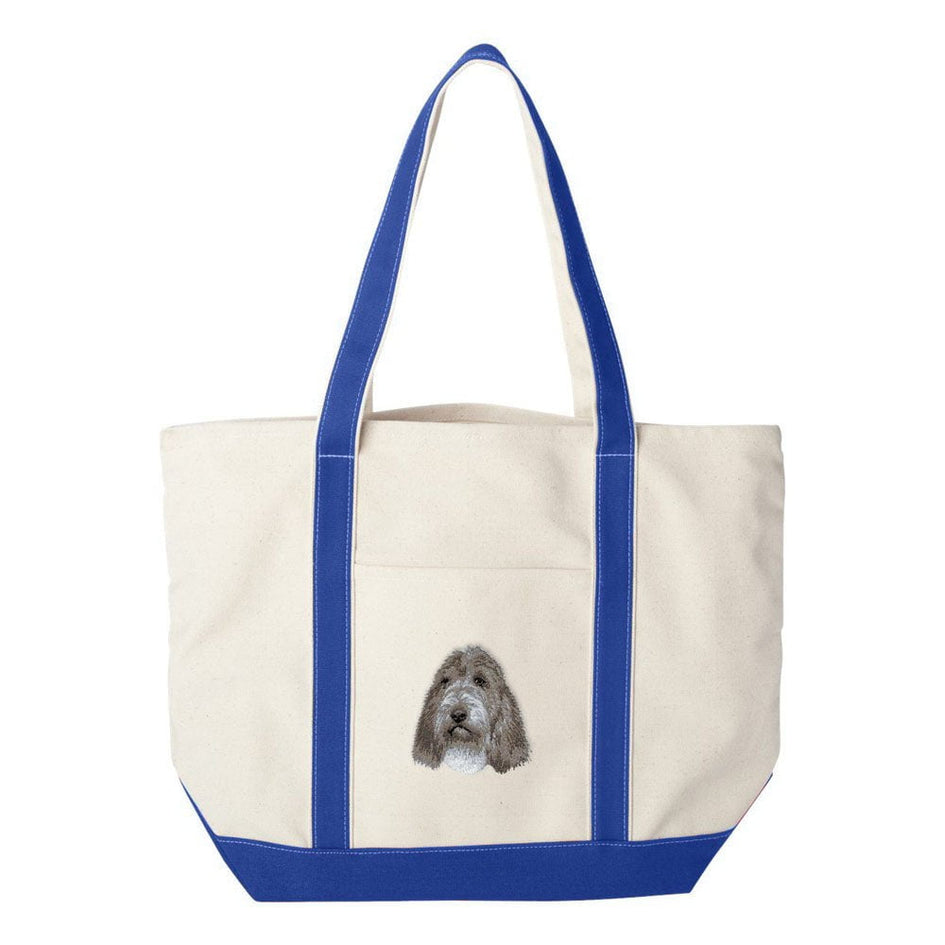 Petit Basset Griffon Vendeen Embroidered Tote Bag