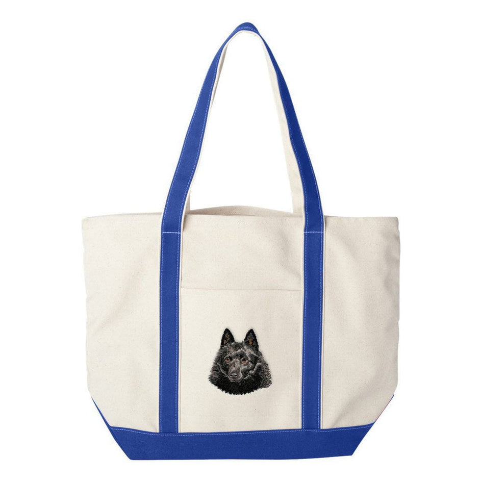 Schipperke Embroidered Tote Bag