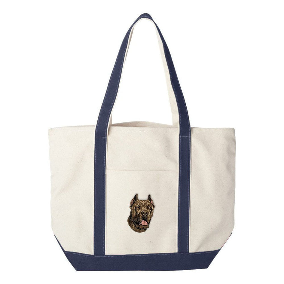 Cane Corso Embroidered Tote Bag