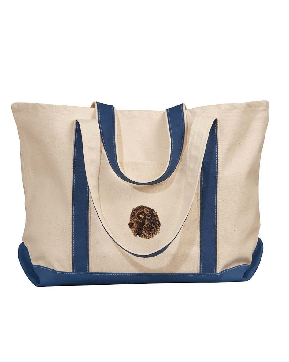 Boykin Spaniel Embroidered Tote Bag