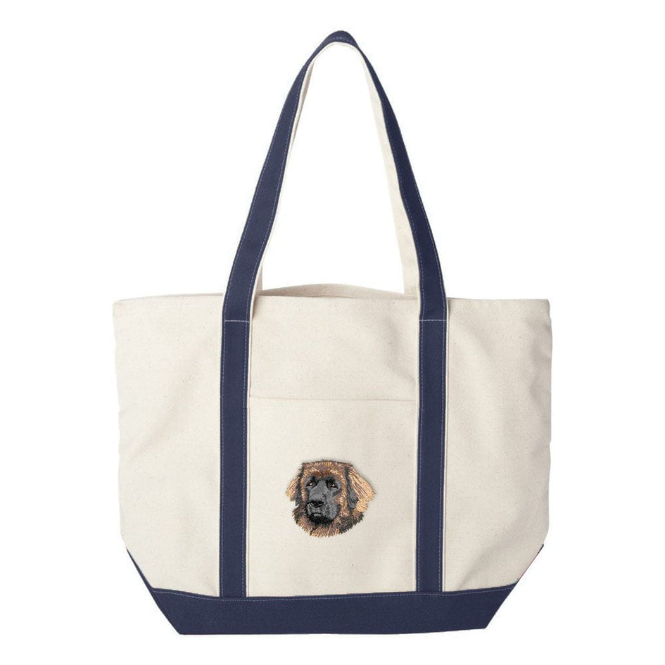 Leonberger Embroidered Tote Bag