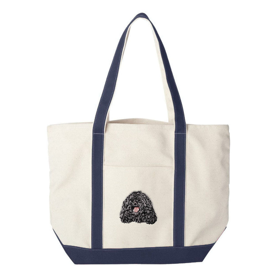 Puli Embroidered Tote Bag