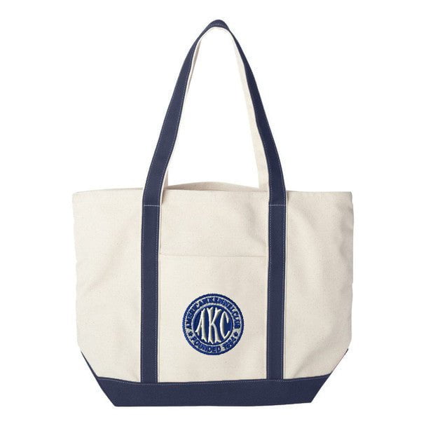 AKC Seal Embroidered Tote Bag