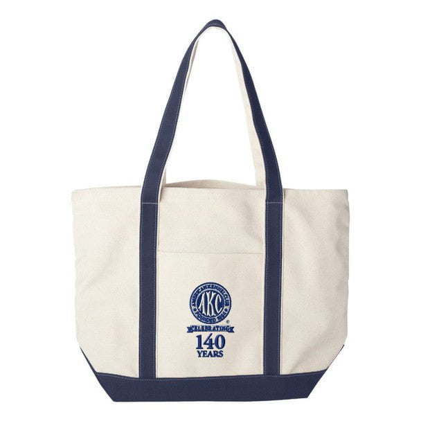 AKC 140th Anniversary  Embroidered Tote Bag