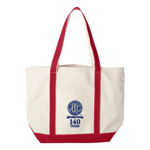 AKC 140th Anniversary  Embroidered Tote Bag