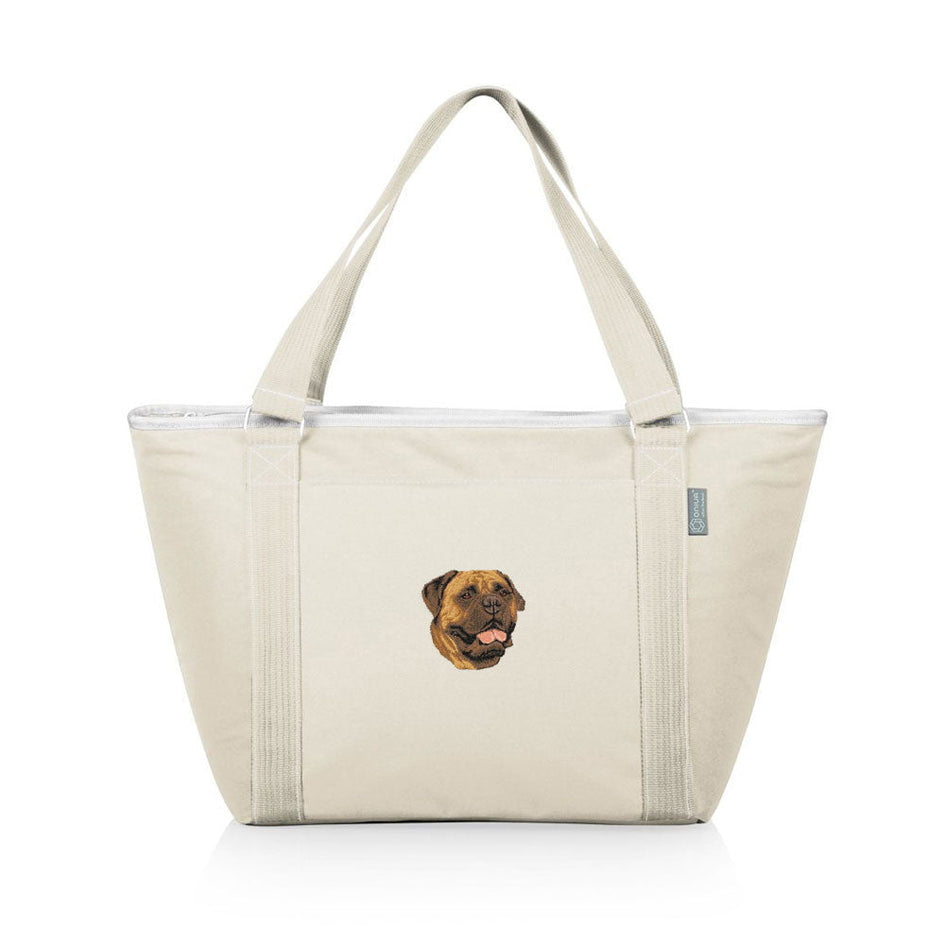 Bullmastiff Embroidered Topanga Cooler Tote Bag
