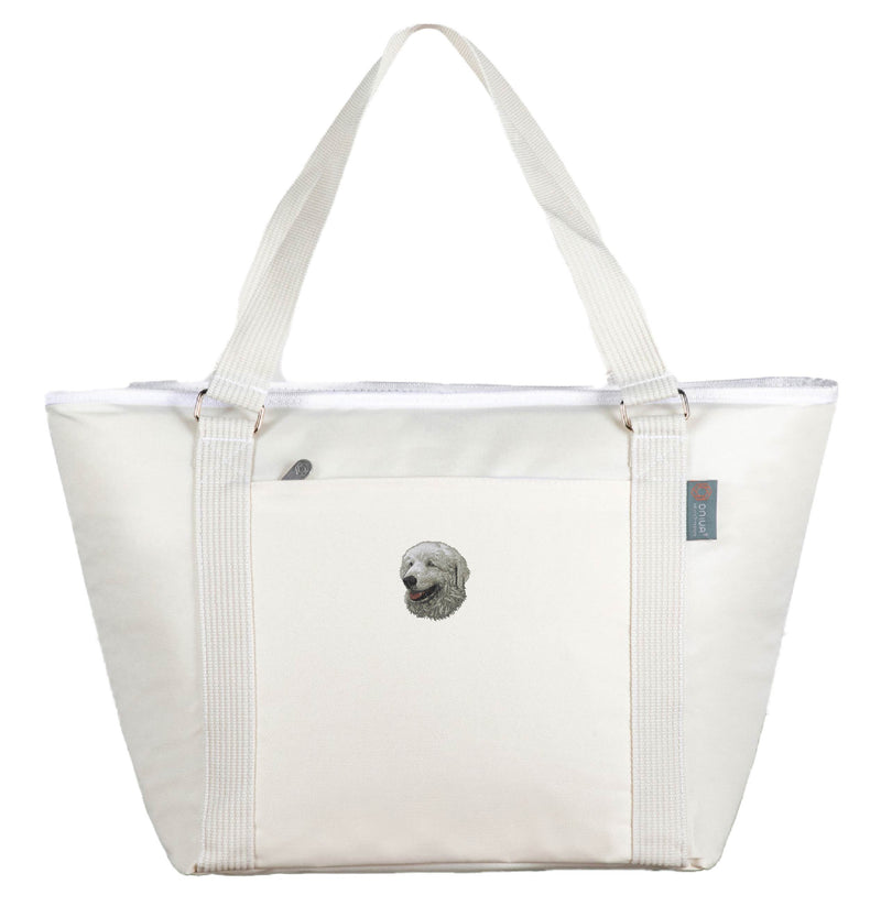 Kuvasz Embroidered Topanga Cooler Tote Bag