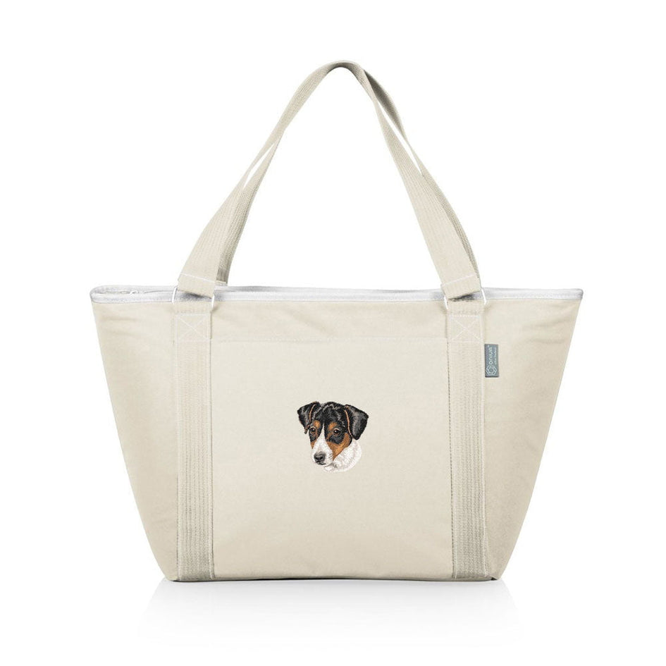 Parson Russell Terrier Embroidered Topanga Cooler Tote Bag