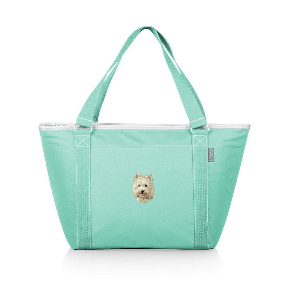 Cairn Terrier Embroidered Topanga Cooler Tote Bag