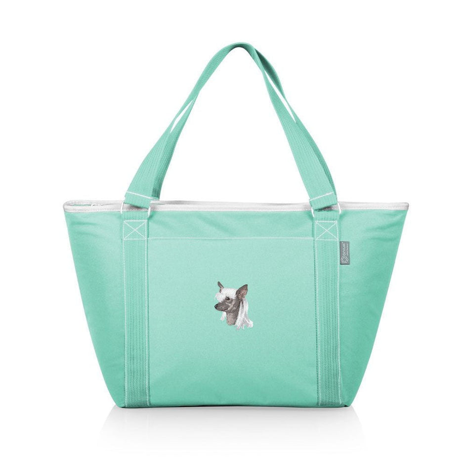 Chinese Crested Embroidered Topanga Cooler Tote Bag