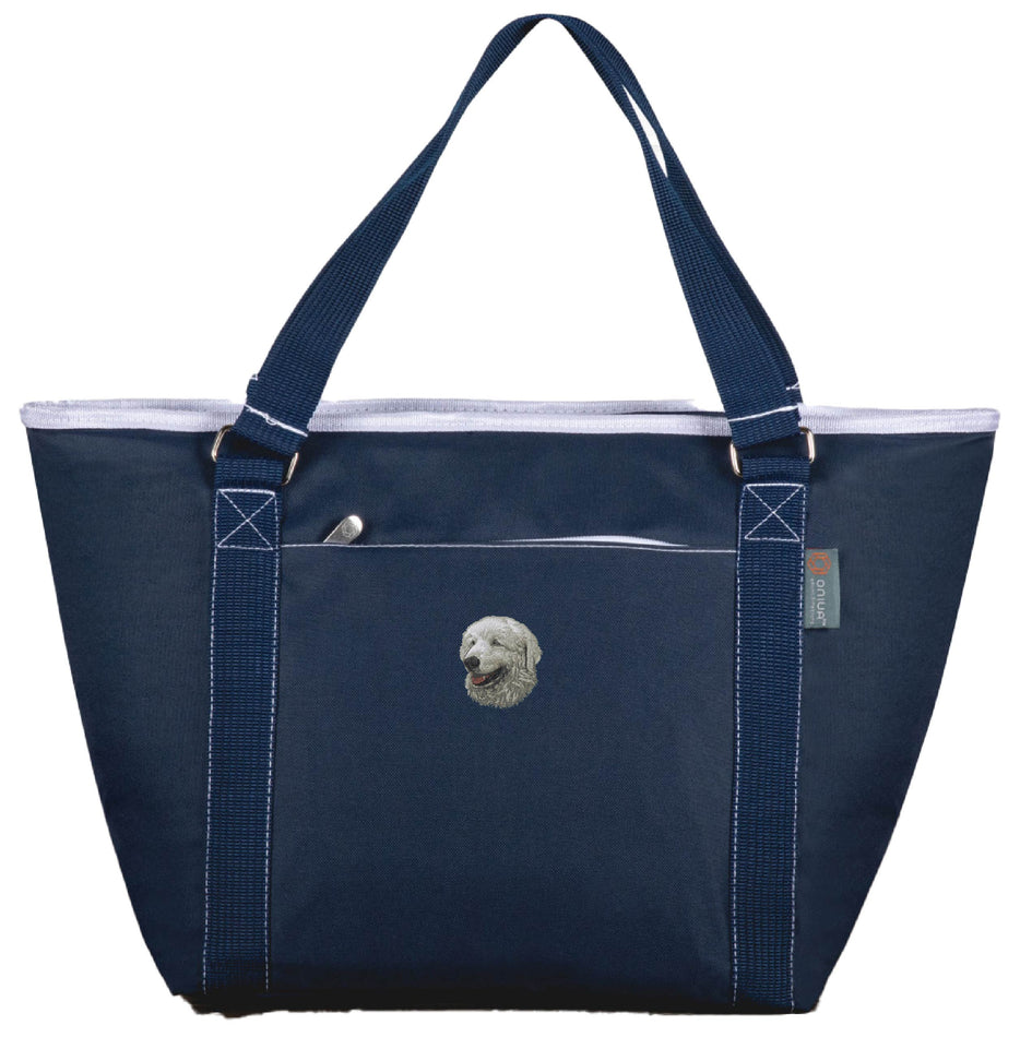 Kuvasz Embroidered Topanga Cooler Tote Bag