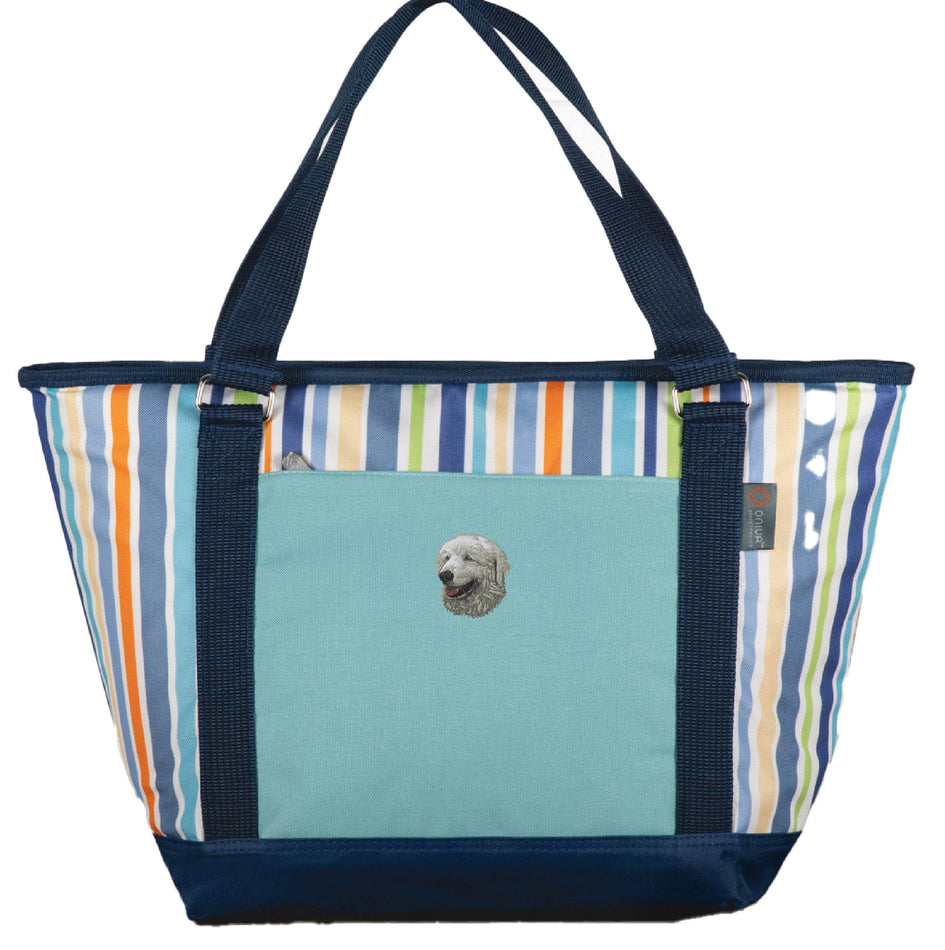 Kuvasz Embroidered Topanga Cooler Tote Bag