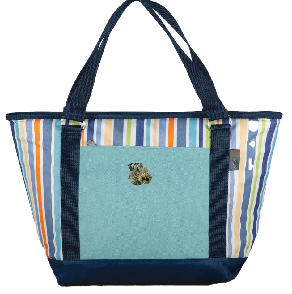 Cesky Terrier Embroidered Topanga Cooler Tote Bag