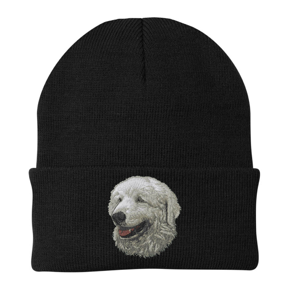 Kuvasz Embroidered Beanies