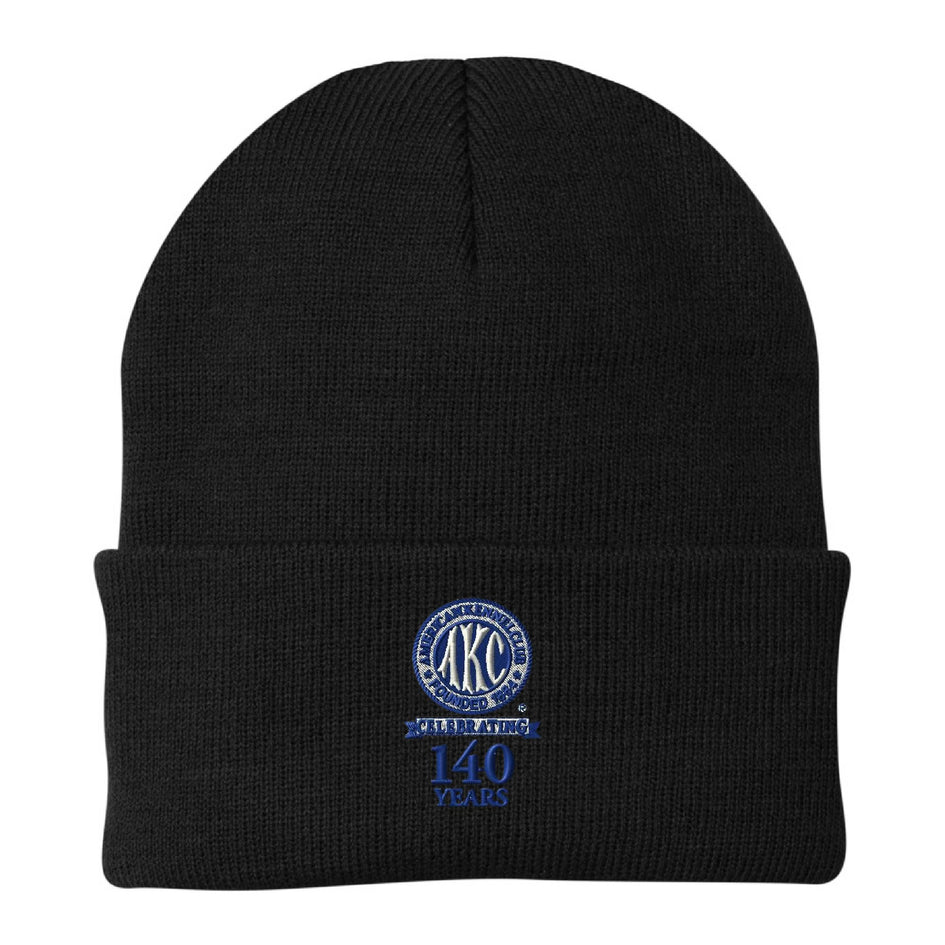 AKC 140th Anniversary  Embroidered Beanies