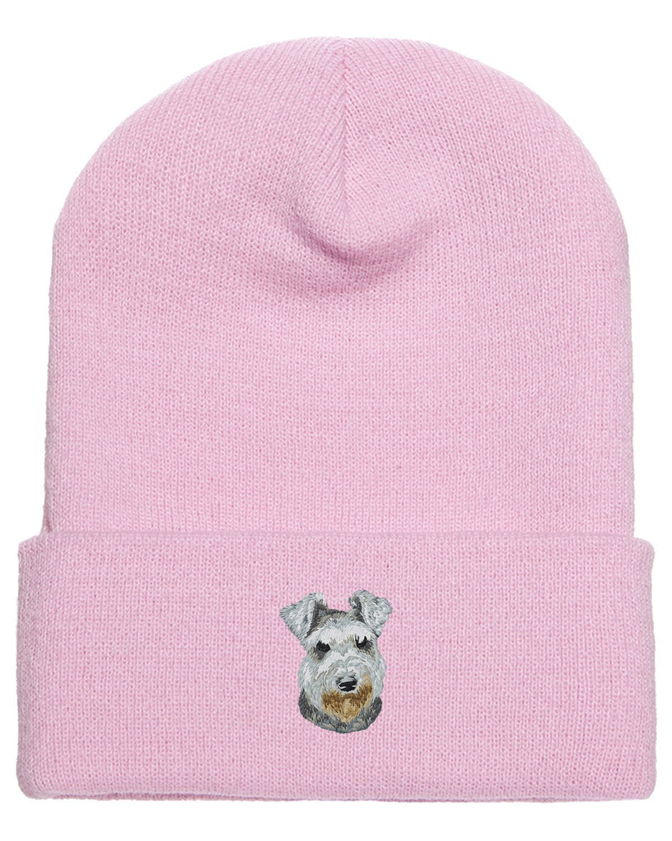 Miniature Schnauzer Embroidered Beanies