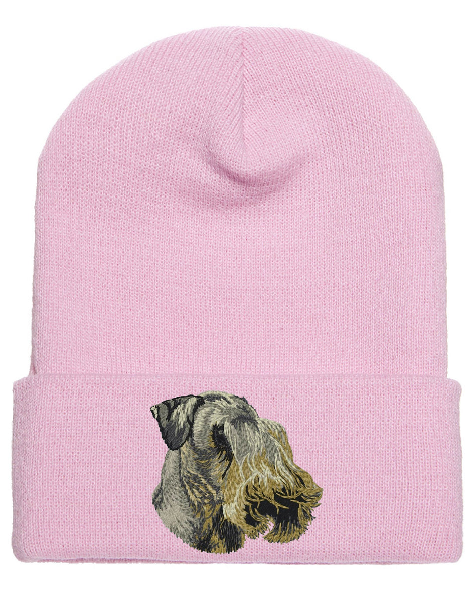 Cesky Terrier Embroidered Beanies