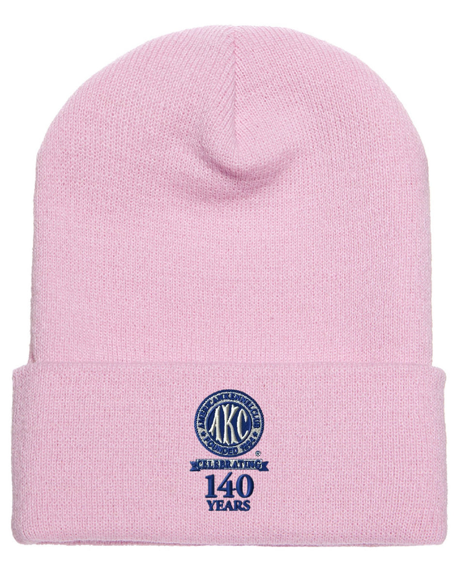 AKC 140th Anniversary  Embroidered Beanies