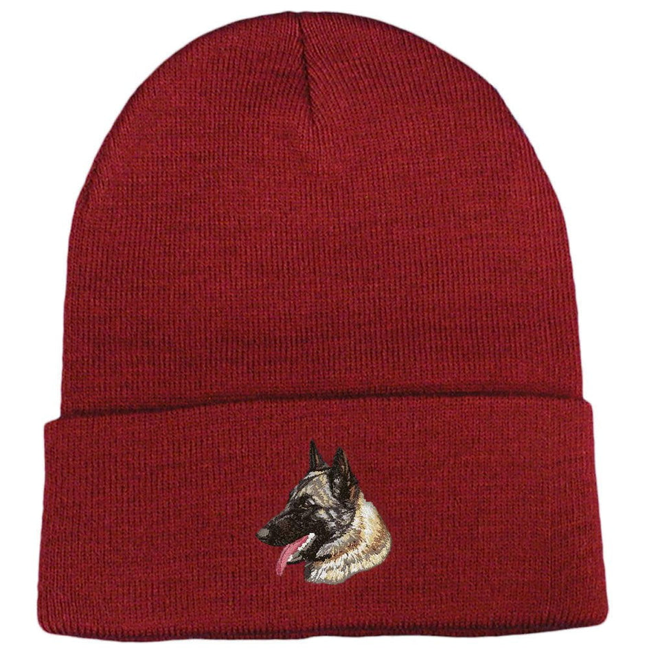 Belgian Malinois Embroidered Beanies