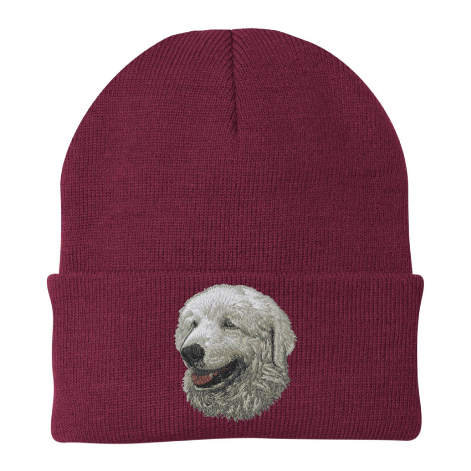 Kuvasz Embroidered Beanies